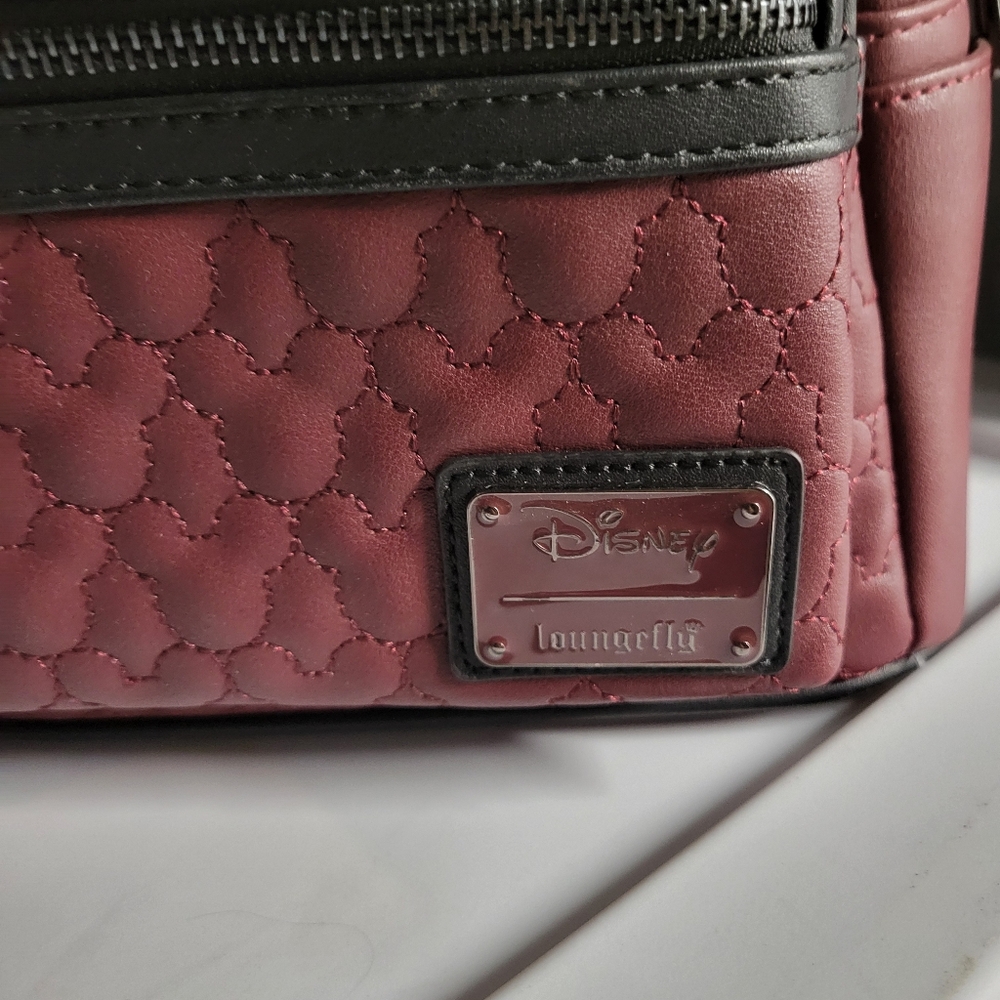 Minnie Mouse Loungefly Mini Backpack Back - image 2